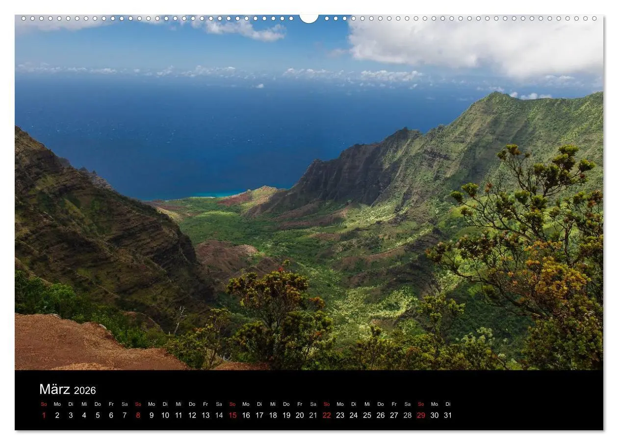 Bild: 9783516114553 | Hawaii - Kauai (Wandkalender 2026 DIN A2 quer), CALVENDO...