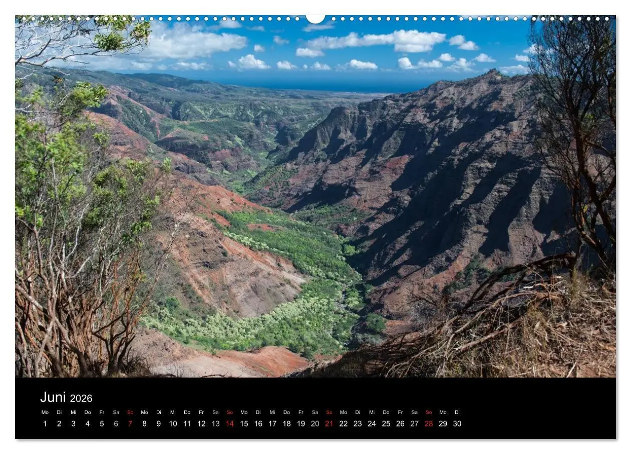 Bild: 9783516114553 | Hawaii - Kauai (Wandkalender 2026 DIN A2 quer), CALVENDO...