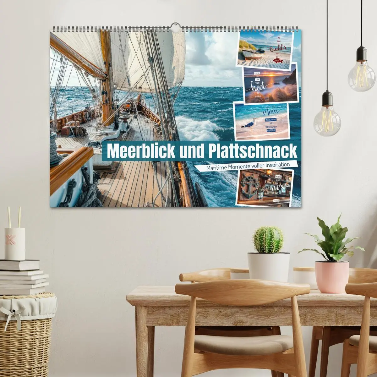 Bild: 9783516594553 | Meerblick und Plattschnack (Wandkalender 2026 DIN A2 quer),...