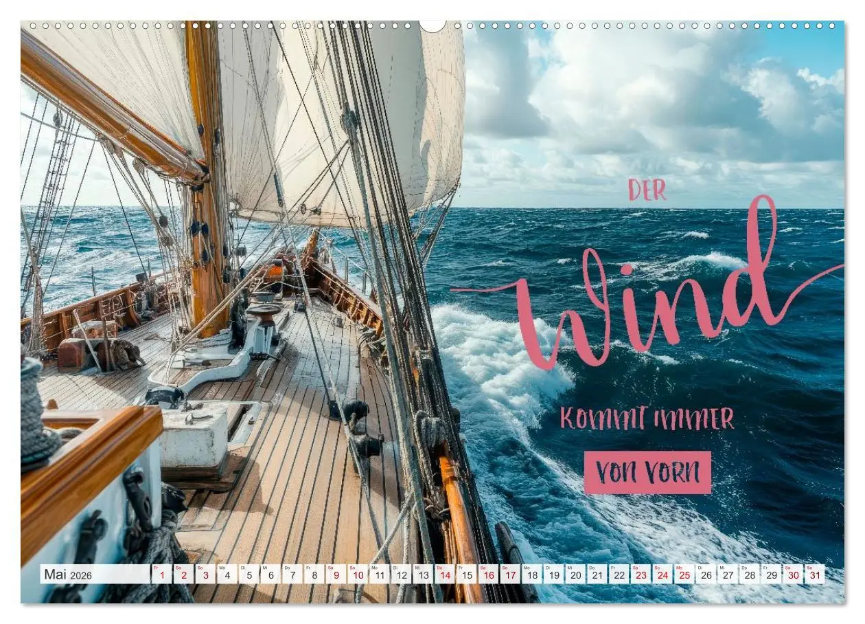 Bild: 9783516594553 | Meerblick und Plattschnack (Wandkalender 2026 DIN A2 quer),...