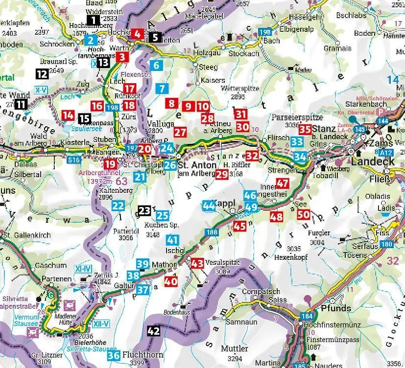 Bild: 9783763314553 | ROTHER Wanderführer Arlberg und Paznauntal. 50 Touren vom Oberen...