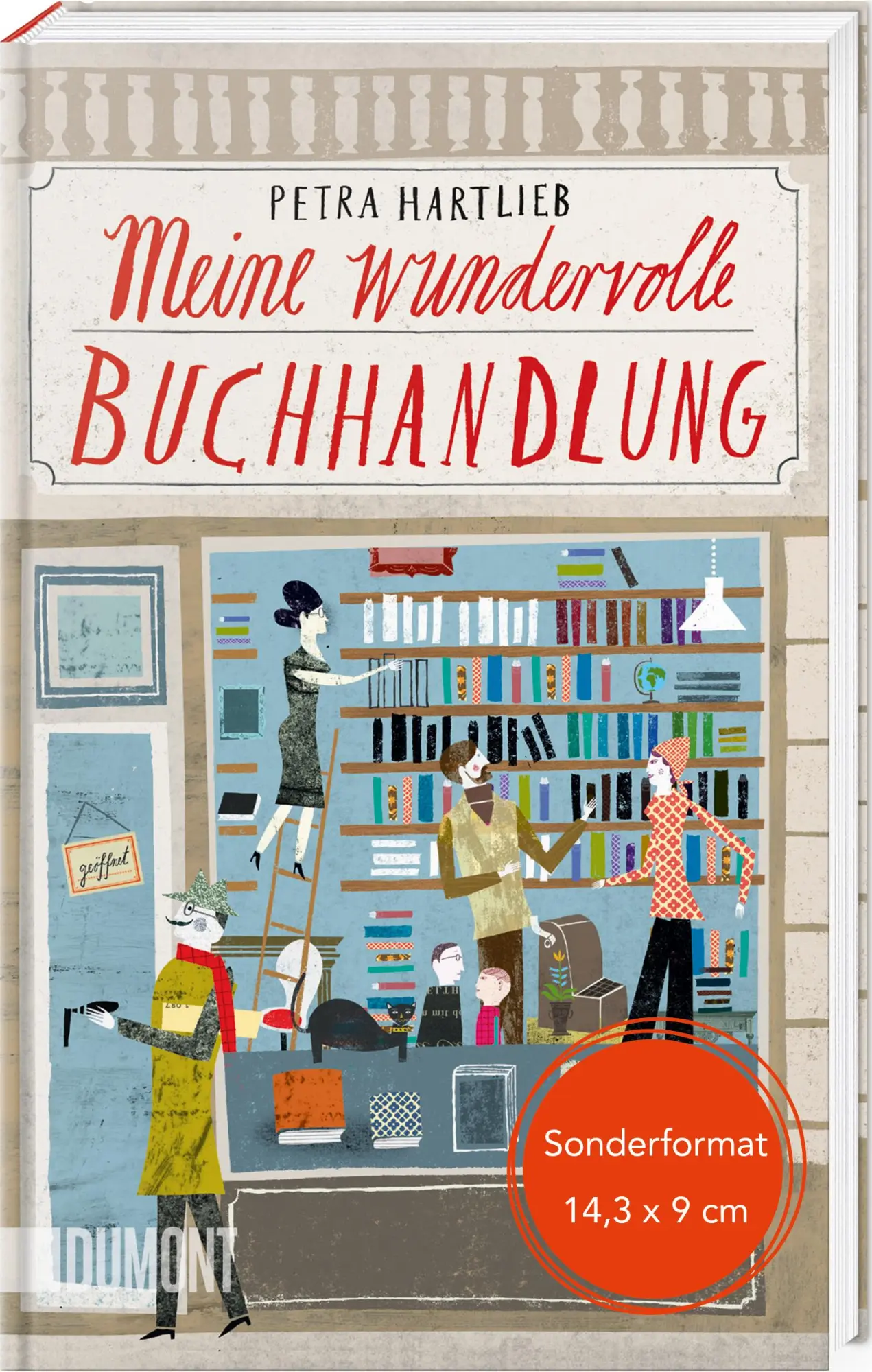 Cover: 9783832164553 | Meine wundervolle Buchhandlung | Petra Hartlieb | Buch | Lesebändchen
