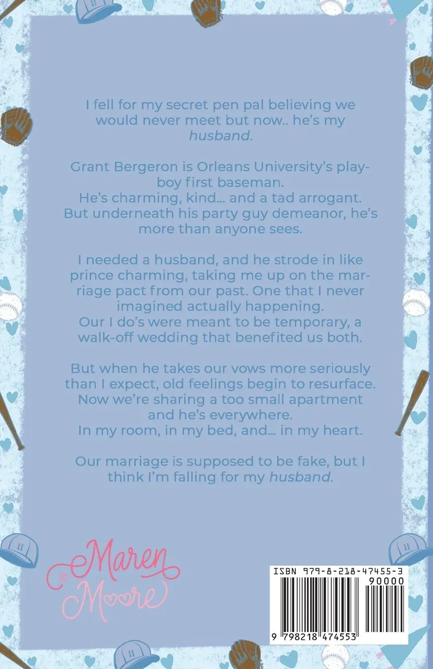 Rückseite: 9798218474553 | Walkoff Wedding | Maren Moore | Taschenbuch | Englisch | 2024