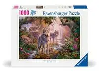 Cover: 4005555004653 | Erwachsenenpuzzle 1000 Teile - Wolfsfamilie im Sommer | Spiel | 2024