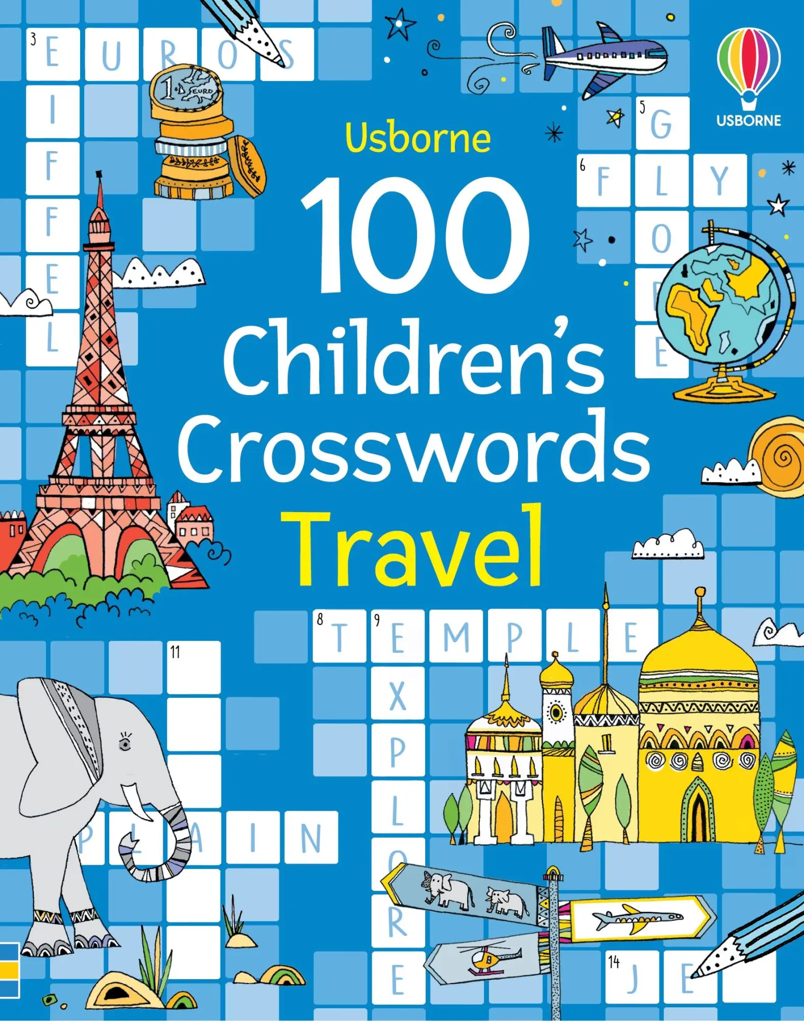 Cover: 9781805314653 | 100 Children's Crosswords: Travel | Phillip Clarke | Taschenbuch