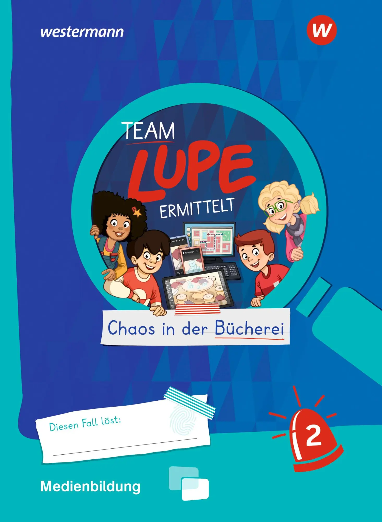 Cover: 9783141414653 | TEAM LUPE ERMITTELT - Übungshefte. Medienbildung 1 / 2 | Fink | 80 S.