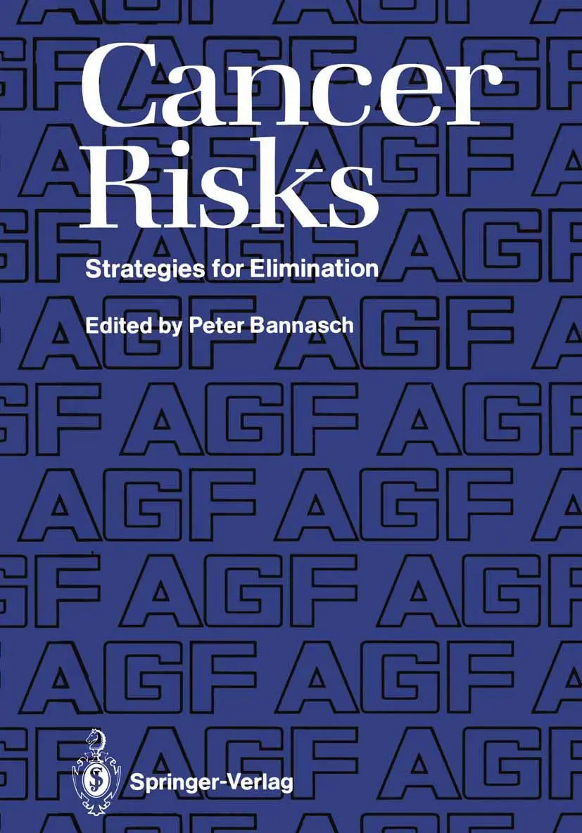 Cover: 9783540174653 | Cancer Risks | Strategies for Elimination | Peter Bannasch | Buch