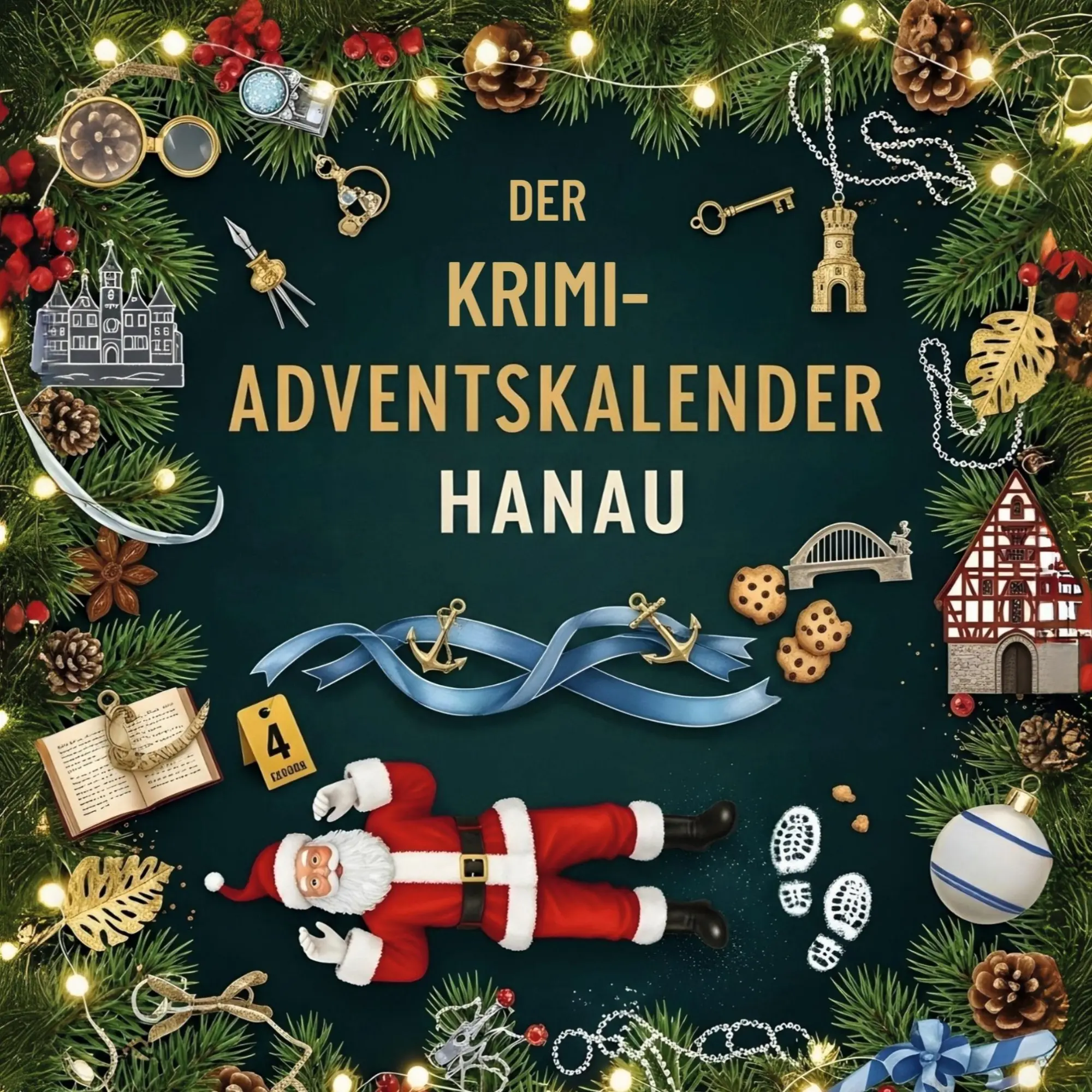 Cover: 9783695304653 | Der Krimi-Adventskalender Hanau | Mordsverdächtig in 24 Akten | Lang
