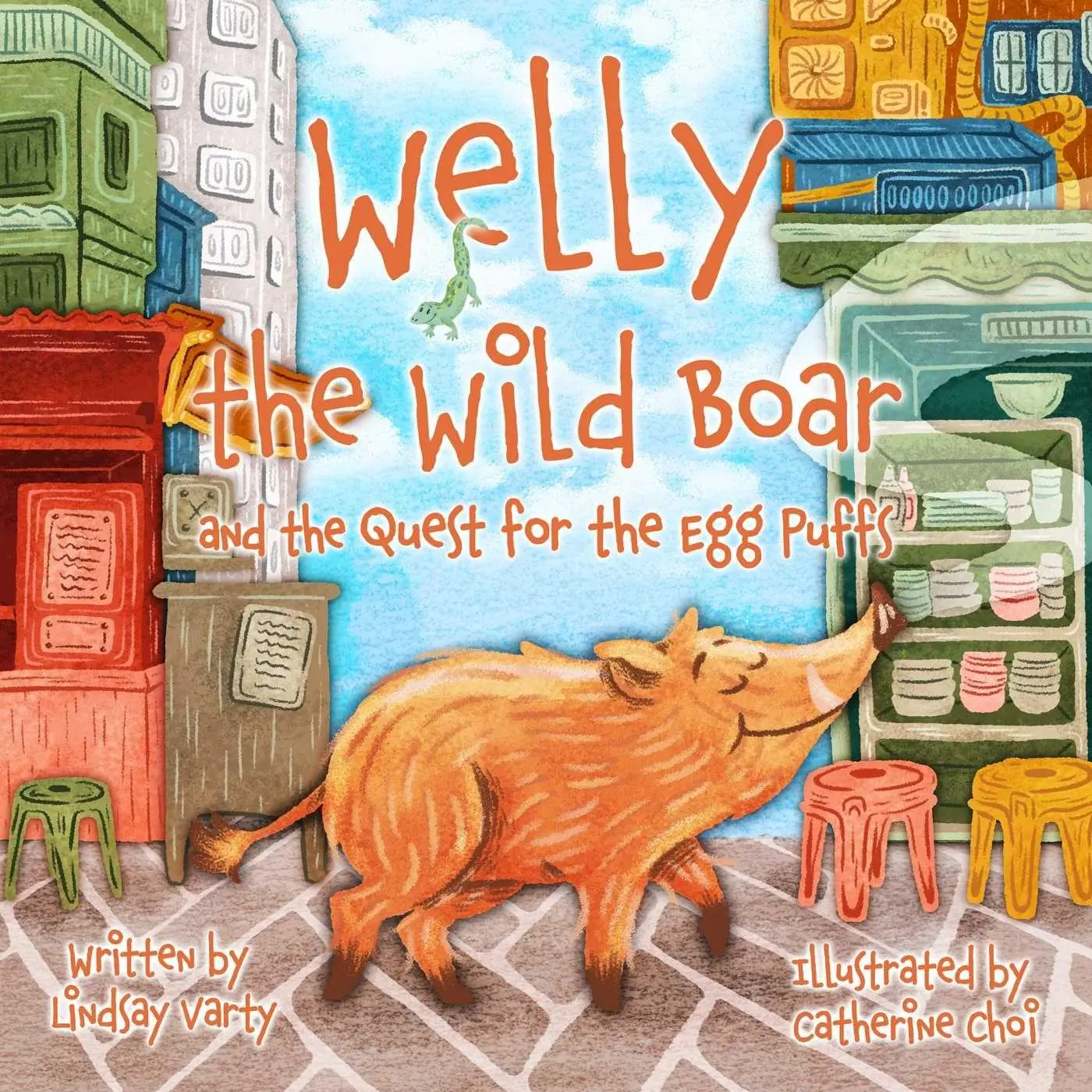 Cover: 9789887554653 | Welly the Wild Boar and the Quest for the Egg Puffs | Lindsay Varty