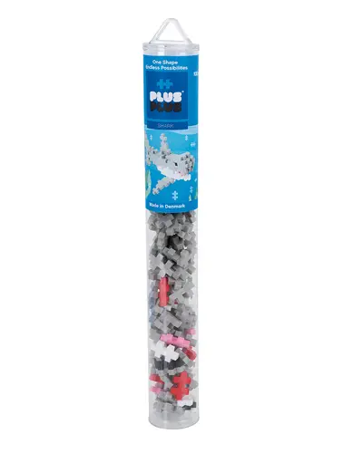 Cover: 5710409104753 | Plus-Plus Tube Shark 100 pcs | 9604240 | 2020 | PLUS PLUS