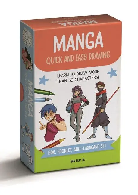 Cover: 9781446314753 | Manga Quick and Easy Drawing Deck | van Huy Ta | Box | Englisch | 2025