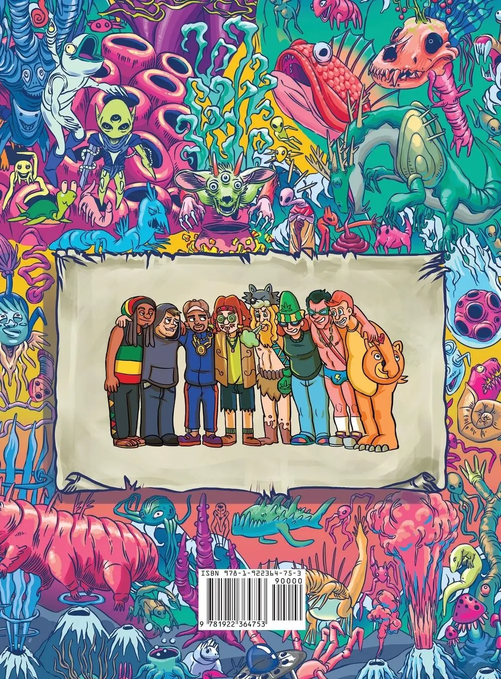 Rückseite: 9781922364753 | Where's My Dealer - Psychedelic Stoner Activity Book | Susan Byron