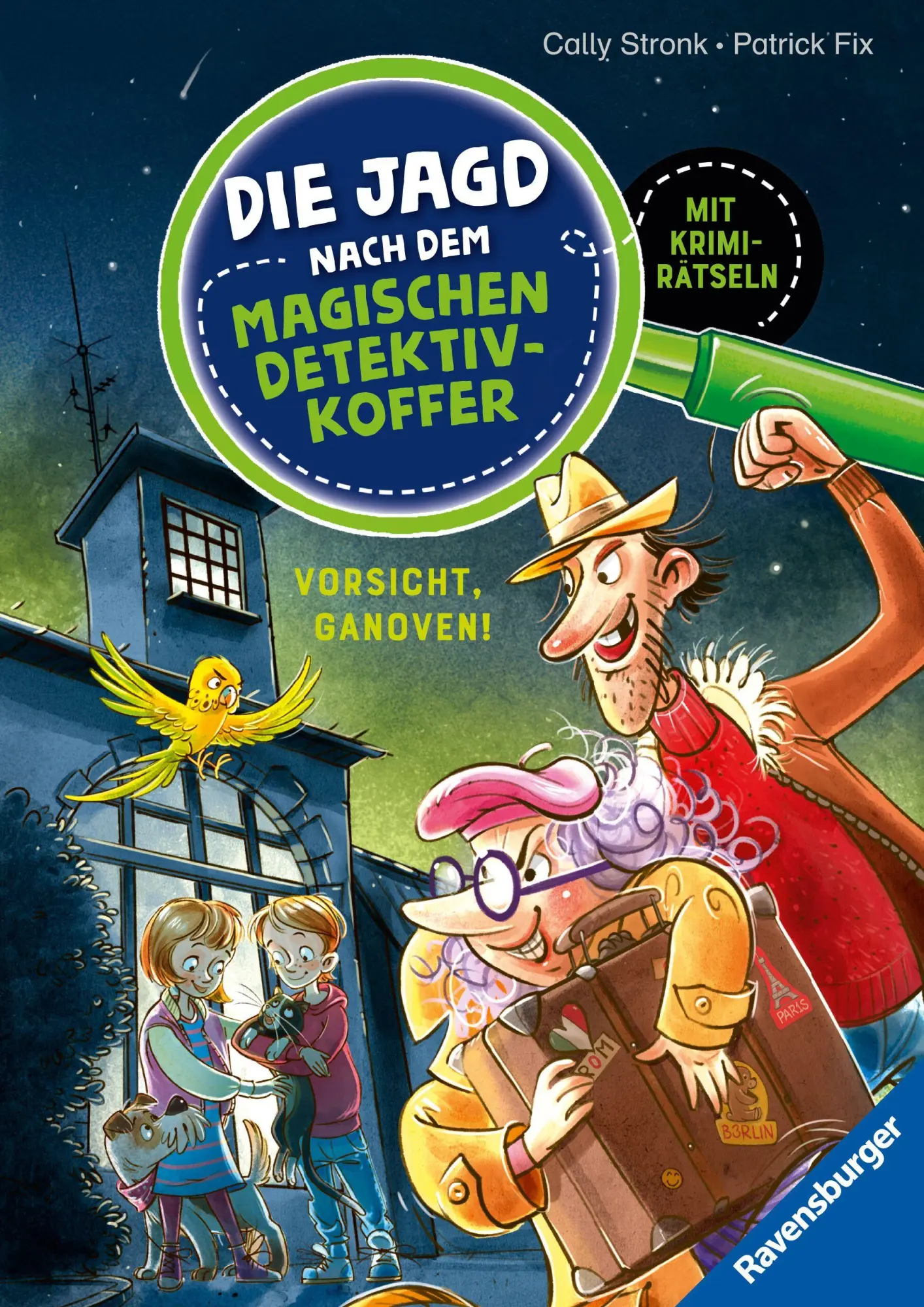 Cover: 9783473464753 | Die Jagd nach dem magischen Detektivkoffer, Band 2 - Vorsicht,...