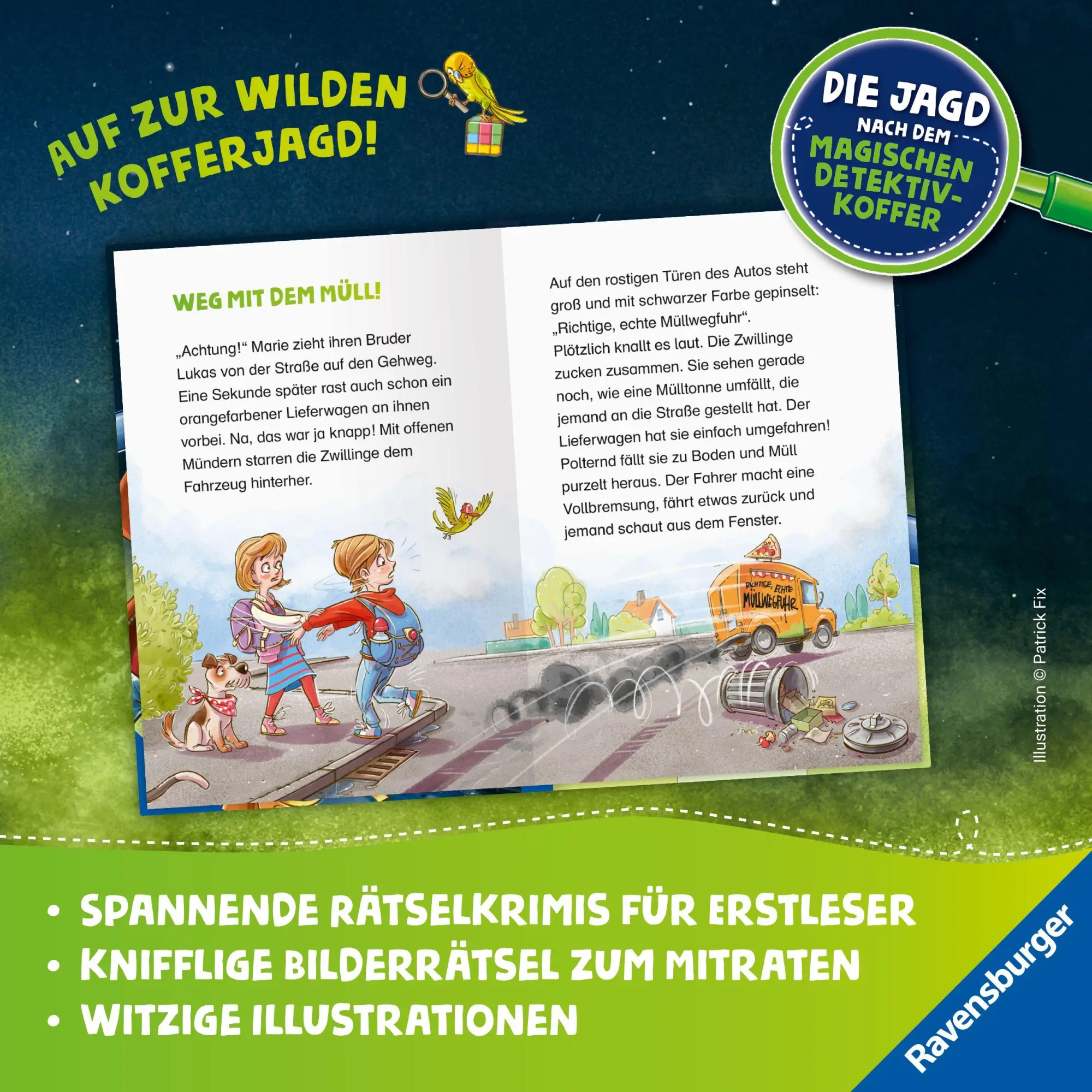 Bild: 9783473464753 | Die Jagd nach dem magischen Detektivkoffer, Band 2 - Vorsicht,...