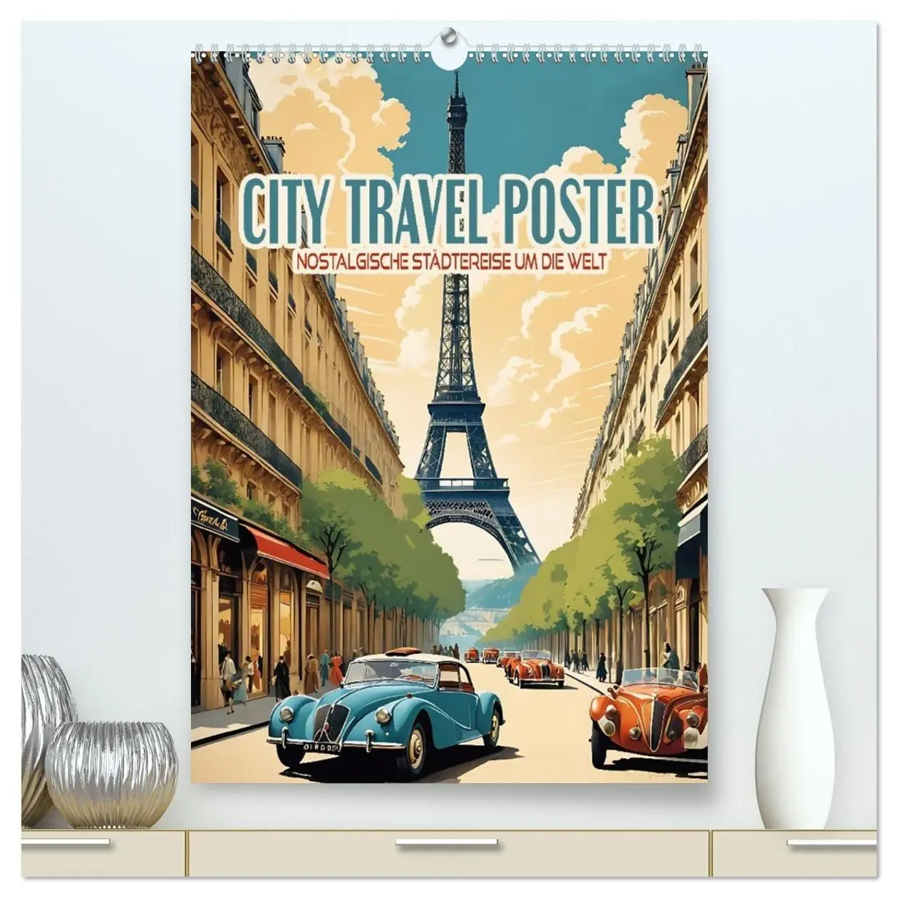 Cover: 9783516954753 | City Travel Poster - nostalgische Städtereise um die Welt...
