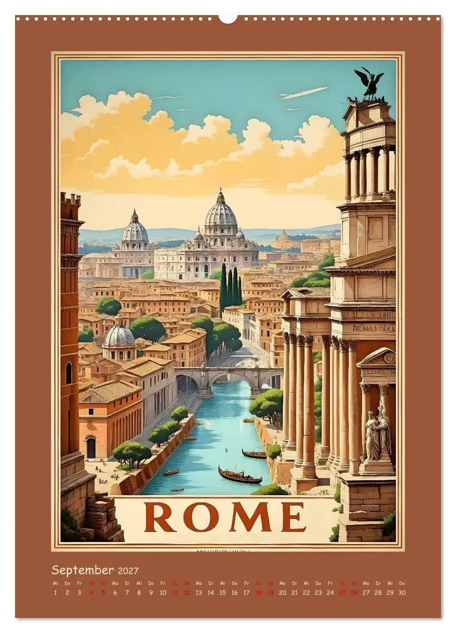 Bild: 9783516954753 | City Travel Poster - nostalgische Städtereise um die Welt...