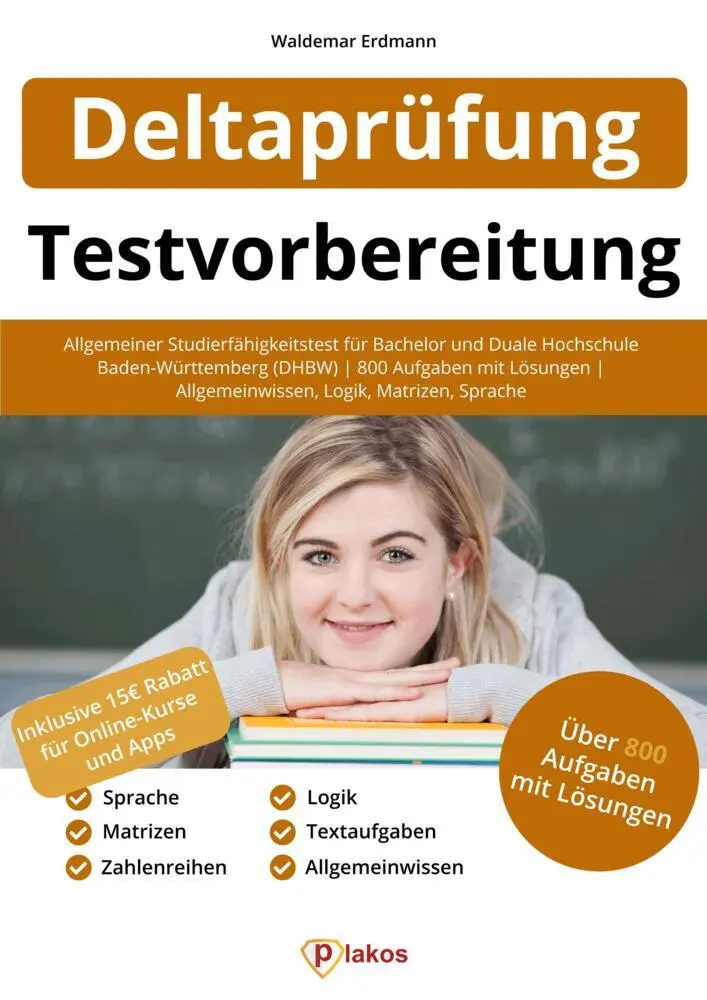 Cover: 9783948144753 | Deltaprüfung Testvorbereitung | Waldemar Erdmann | Buch | 186 S.
