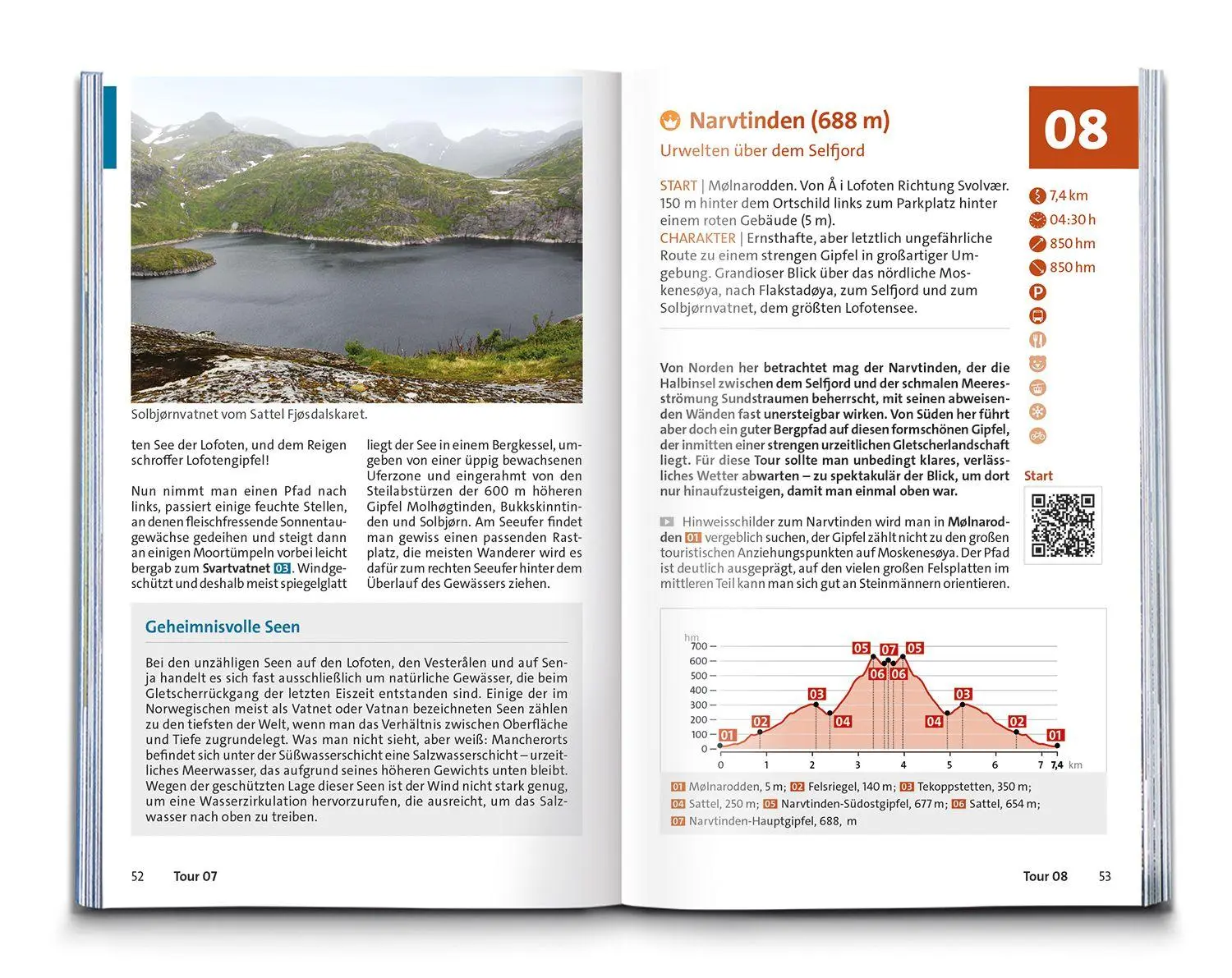 Bild: 9783991544753 | KOMPASS Wanderführer Lofoten, Vesterålen und Senja, 70 Touren mit...