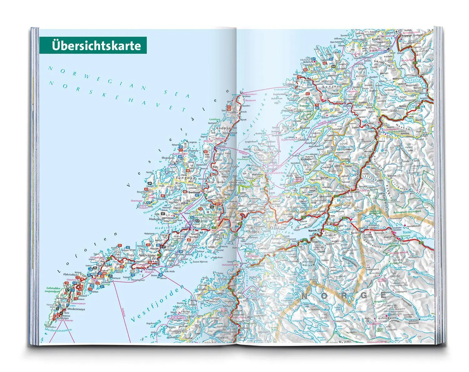 Bild: 9783991544753 | KOMPASS Wanderführer Lofoten, Vesterålen und Senja, 70 Touren mit...