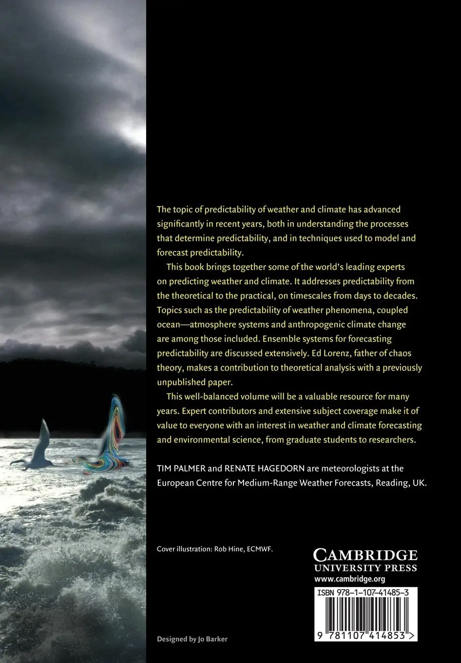 Rückseite: 9781107414853 | Predictability of Weather and Climate | Tim Palmer (u. a.) | Buch