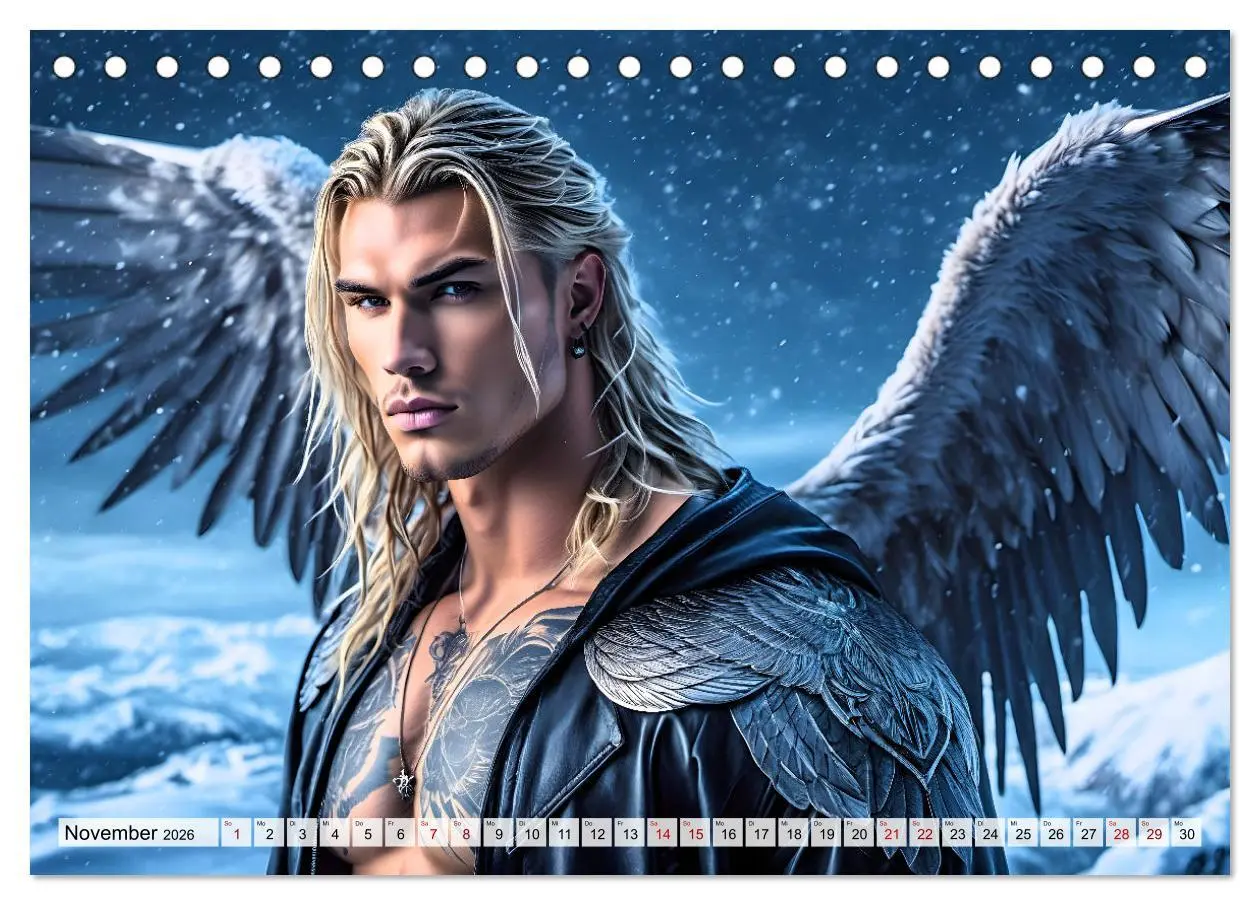 Bild: 9783457474853 | Engel - Kämpfer gegen das Böse (Tischkalender 2026 DIN A5 quer),...