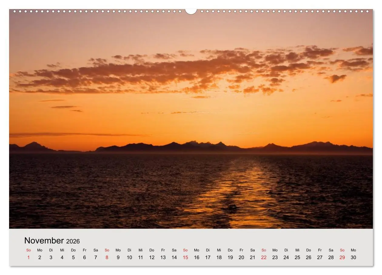 Bild: 9783516184853 | Mit den Hurtigruten unterwegs (hochwertiger Premium Wandkalender...