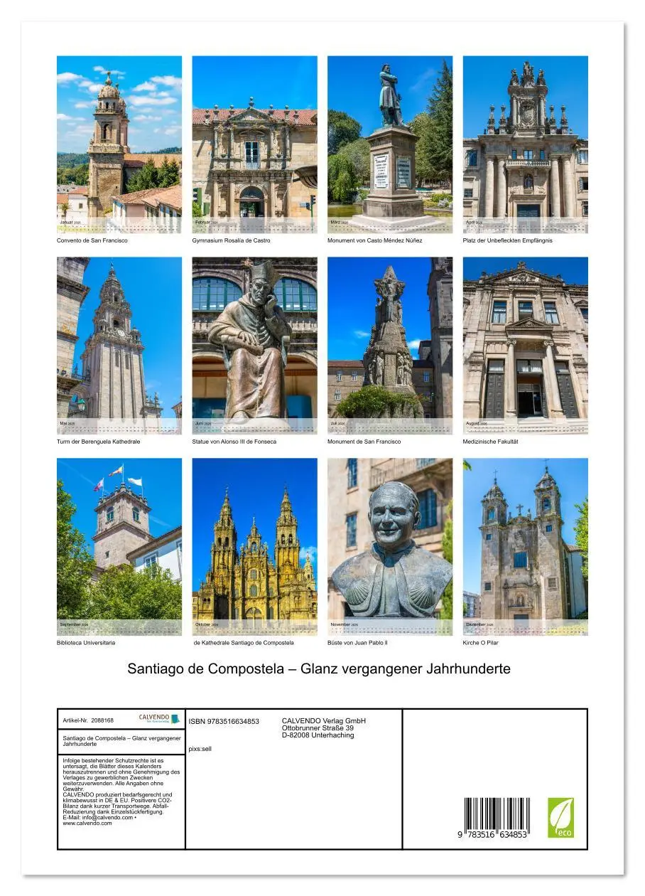 Bild: 9783516634853 | Santiago de Compostela - Glanz vergangener Jahrhunderte...