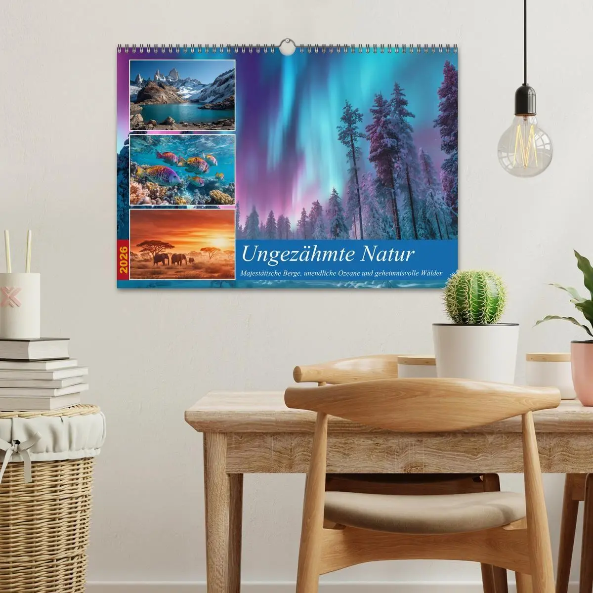Bild: 9783516704853 | Ungezähmte Natur (Wandkalender 2026 DIN A3 quer), CALVENDO...