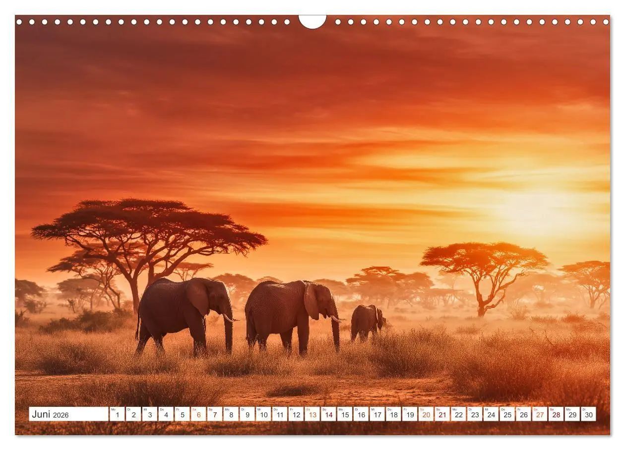 Bild: 9783516704853 | Ungezähmte Natur (Wandkalender 2026 DIN A3 quer), CALVENDO...