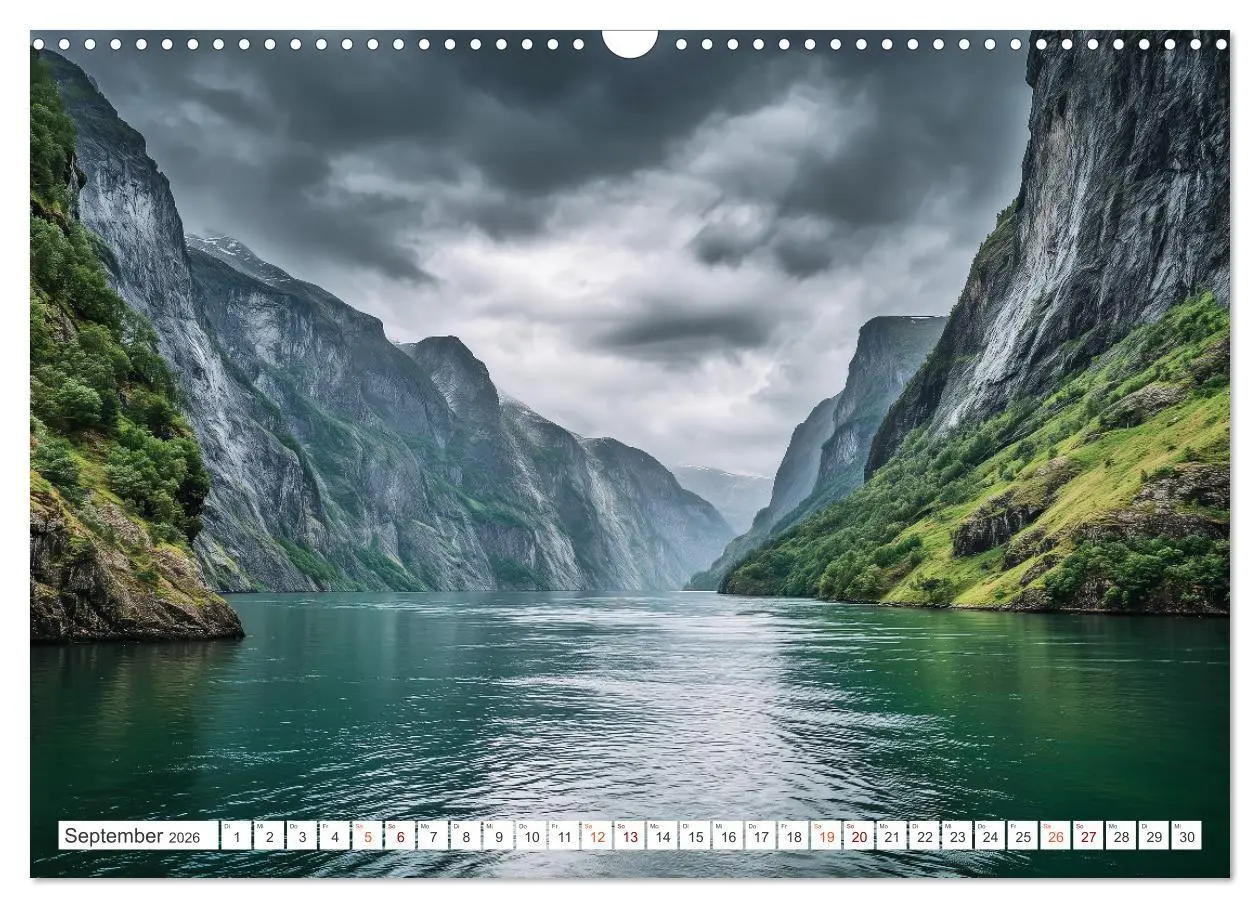 Bild: 9783516704853 | Ungezähmte Natur (Wandkalender 2026 DIN A3 quer), CALVENDO...