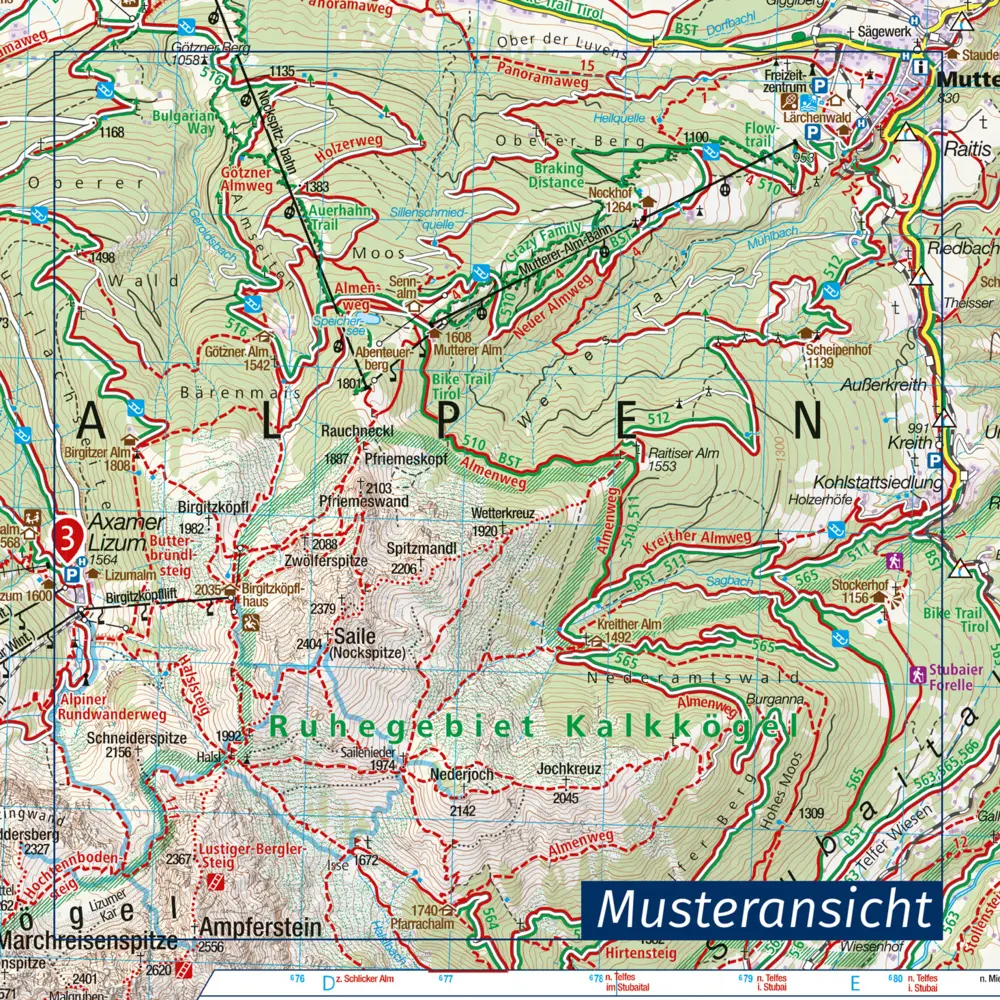 Bild: 9783850264853 | KOMPASS Wanderkarte 635 Hochpustertal, Alta Pusteria 1:25.000 | 1 S.