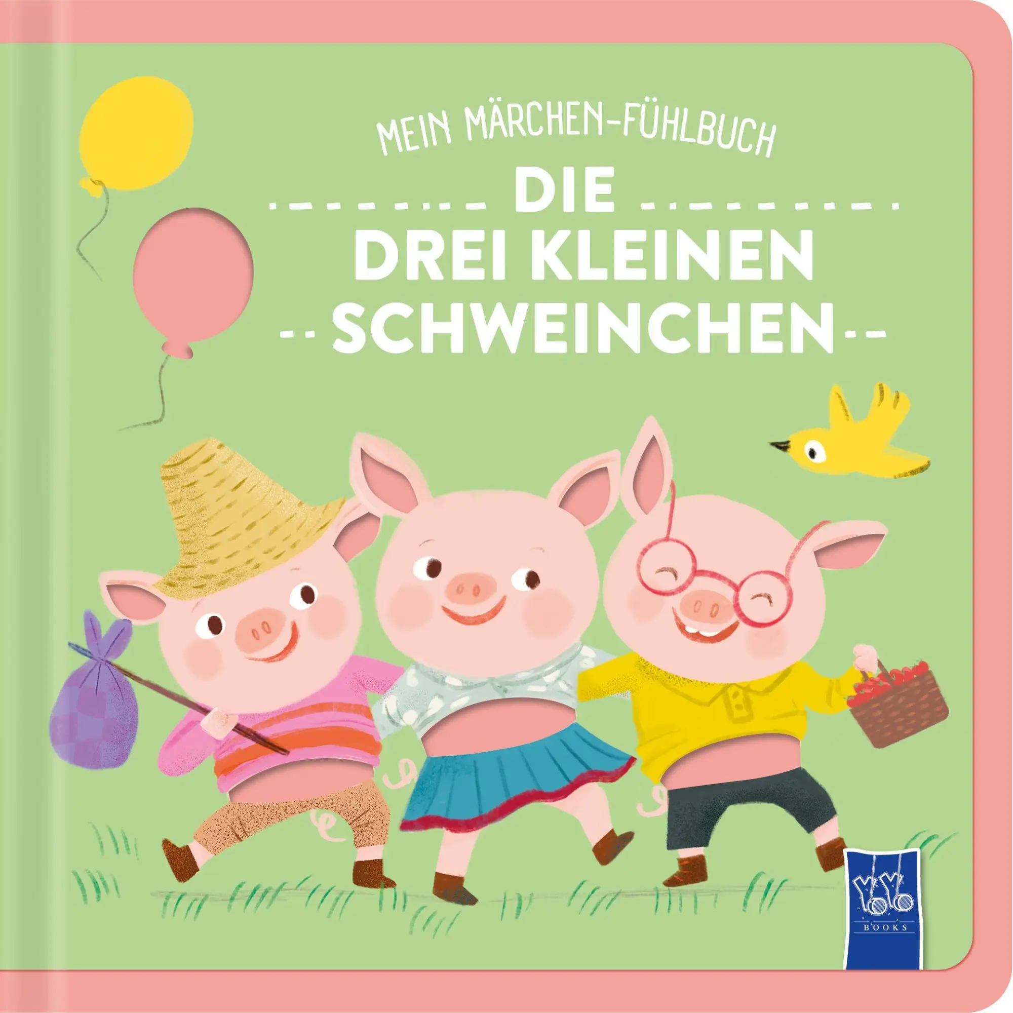 Cover: 9789465244853 | Mein Märchen-Fühlbuch - Die drei kleinen Schweinchen | Peter Gennet