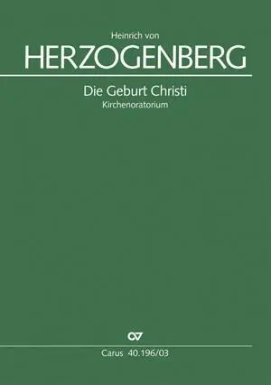 Cover: 9790007064853 | Die Geburt Christi (Klavierauszug) | op. 90 | Herzogenberg | Buch