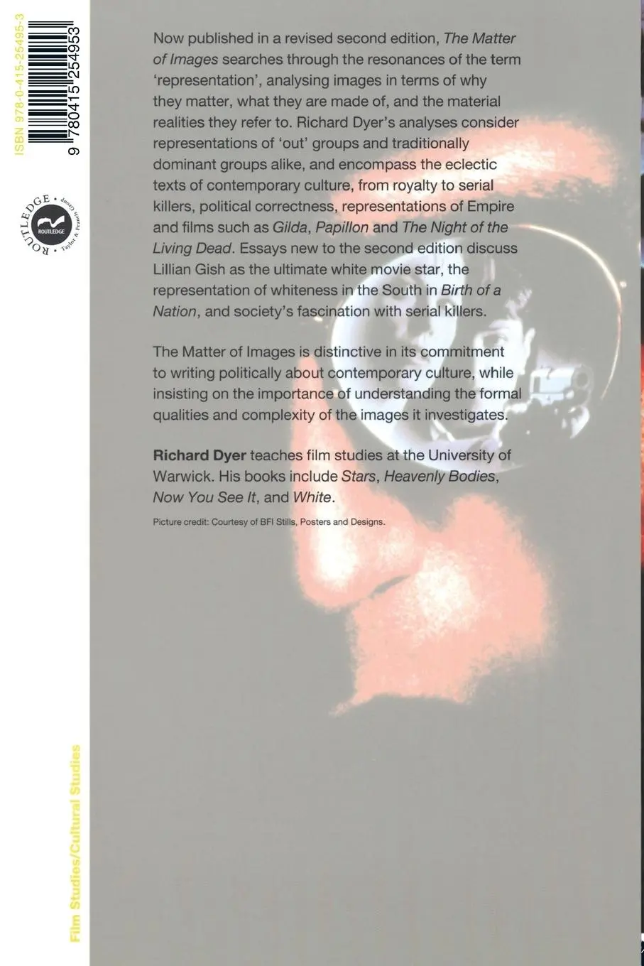 Rückseite: 9780415254953 | The Matter of Images | Essays on Representations | Richard Dyer | Buch