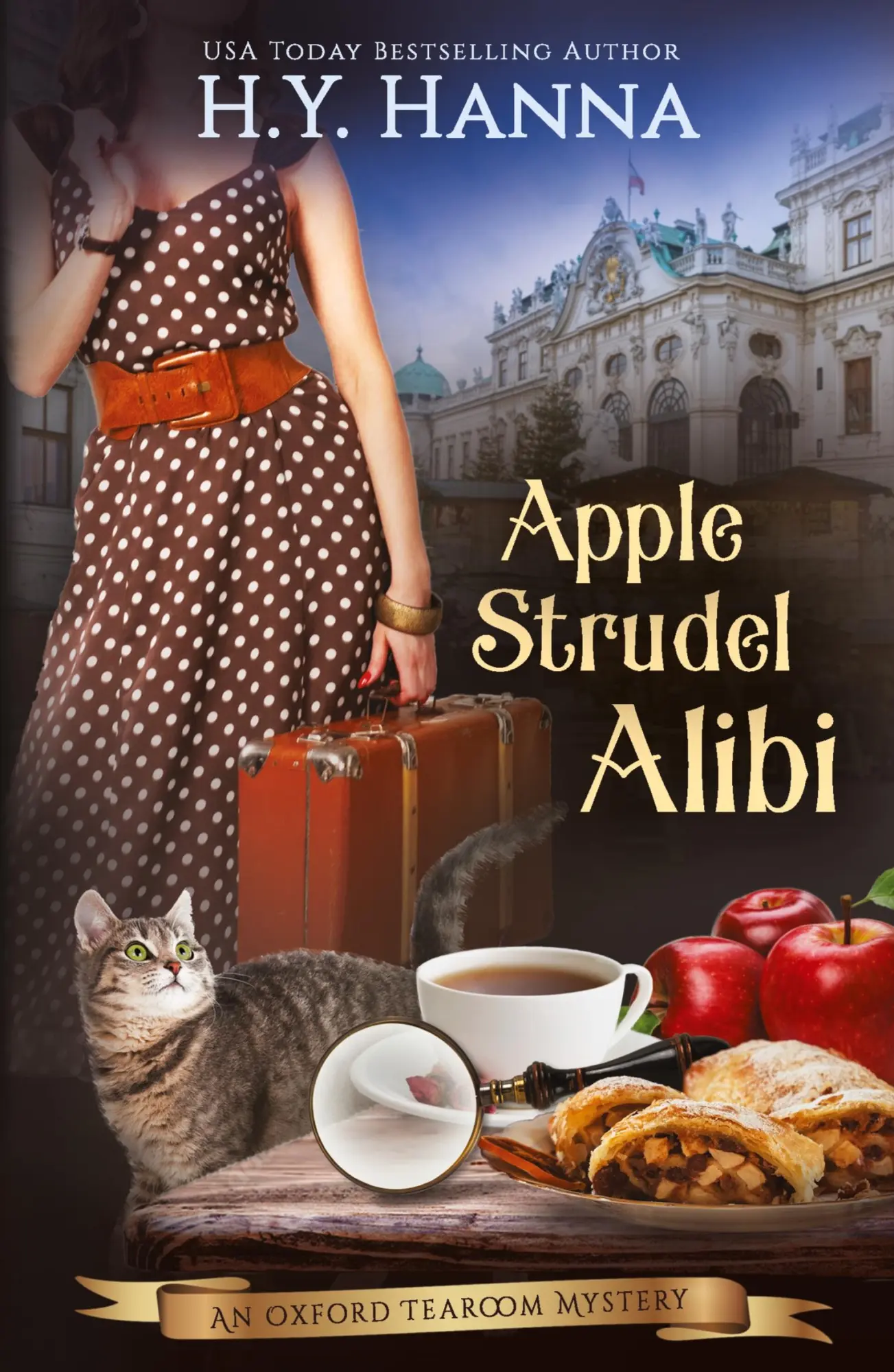 Cover: 9780648144953 | Apple Strudel Alibi | Oxford Tearoom Mysteries - Book 8 | H. Y. Hanna