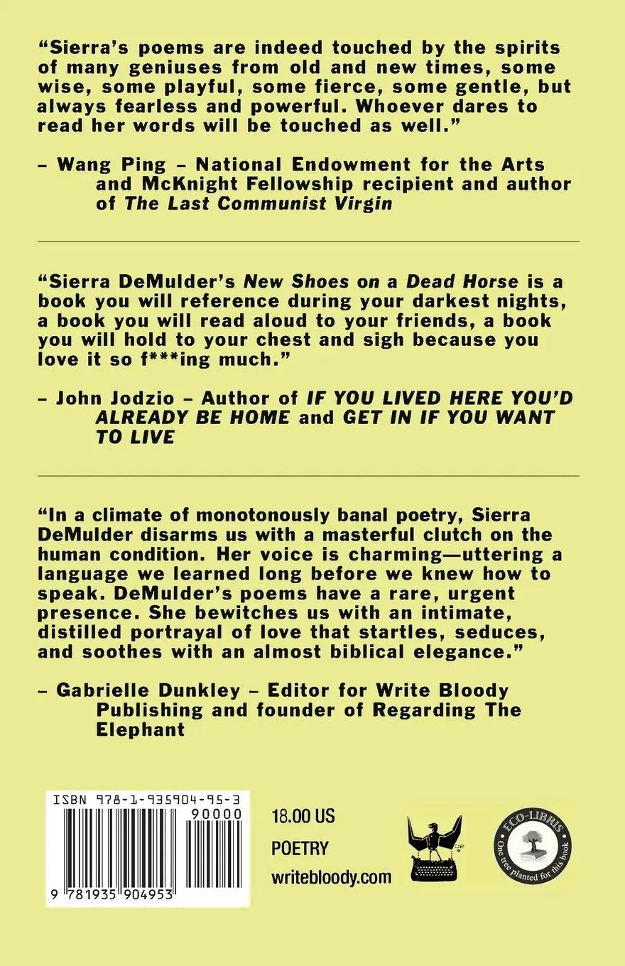 Rückseite: 9781935904953 | New Shoes on a Dead Horse | Sierra Demulder | Taschenbuch | Englisch