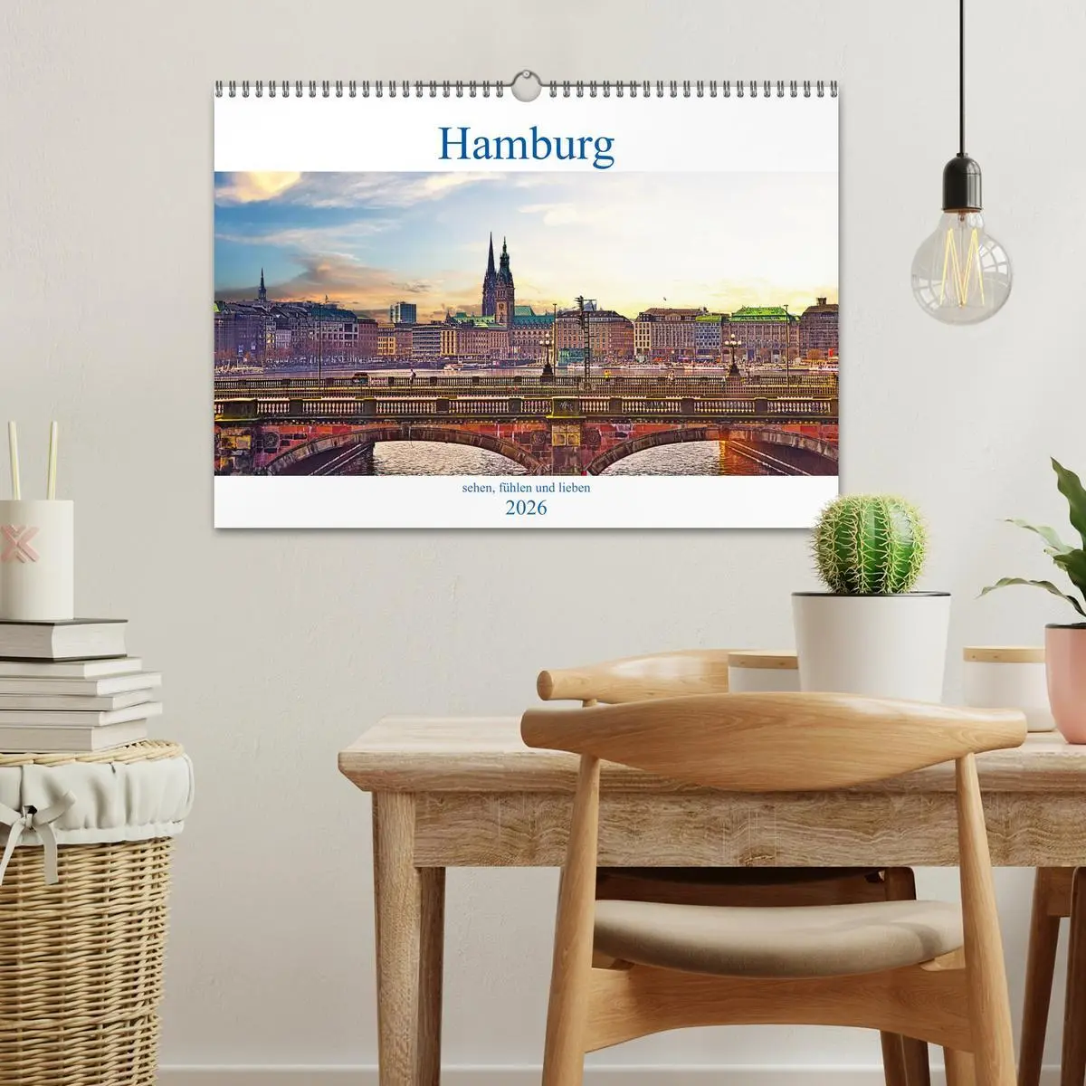 Bild: 9783457914953 | Hamburg sehen, fühlen und lieben (Wandkalender 2026 DIN A3 quer),...