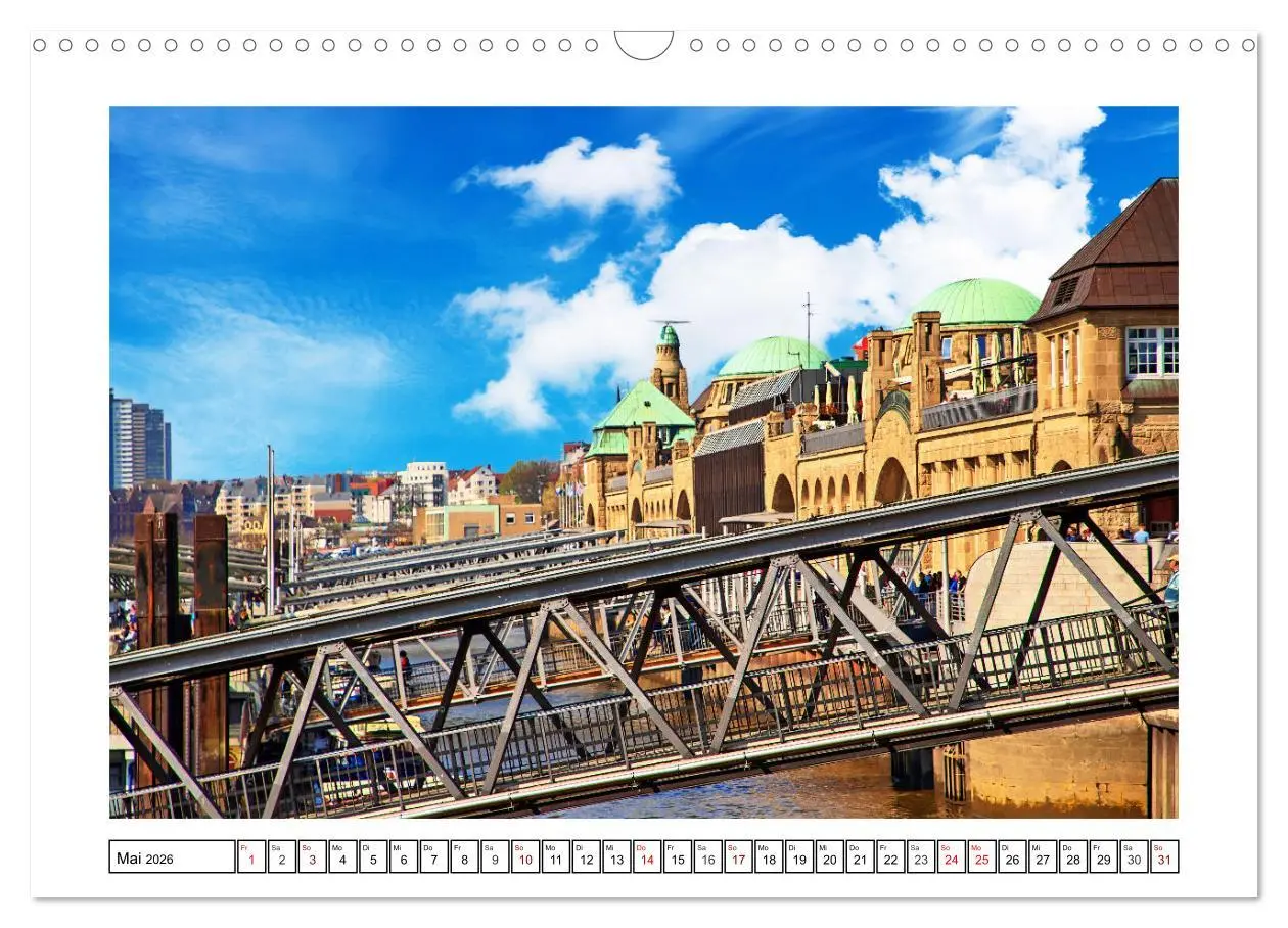 Bild: 9783457914953 | Hamburg sehen, fühlen und lieben (Wandkalender 2026 DIN A3 quer),...
