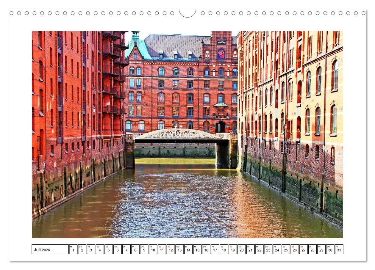 Bild: 9783457914953 | Hamburg sehen, fühlen und lieben (Wandkalender 2026 DIN A3 quer),...