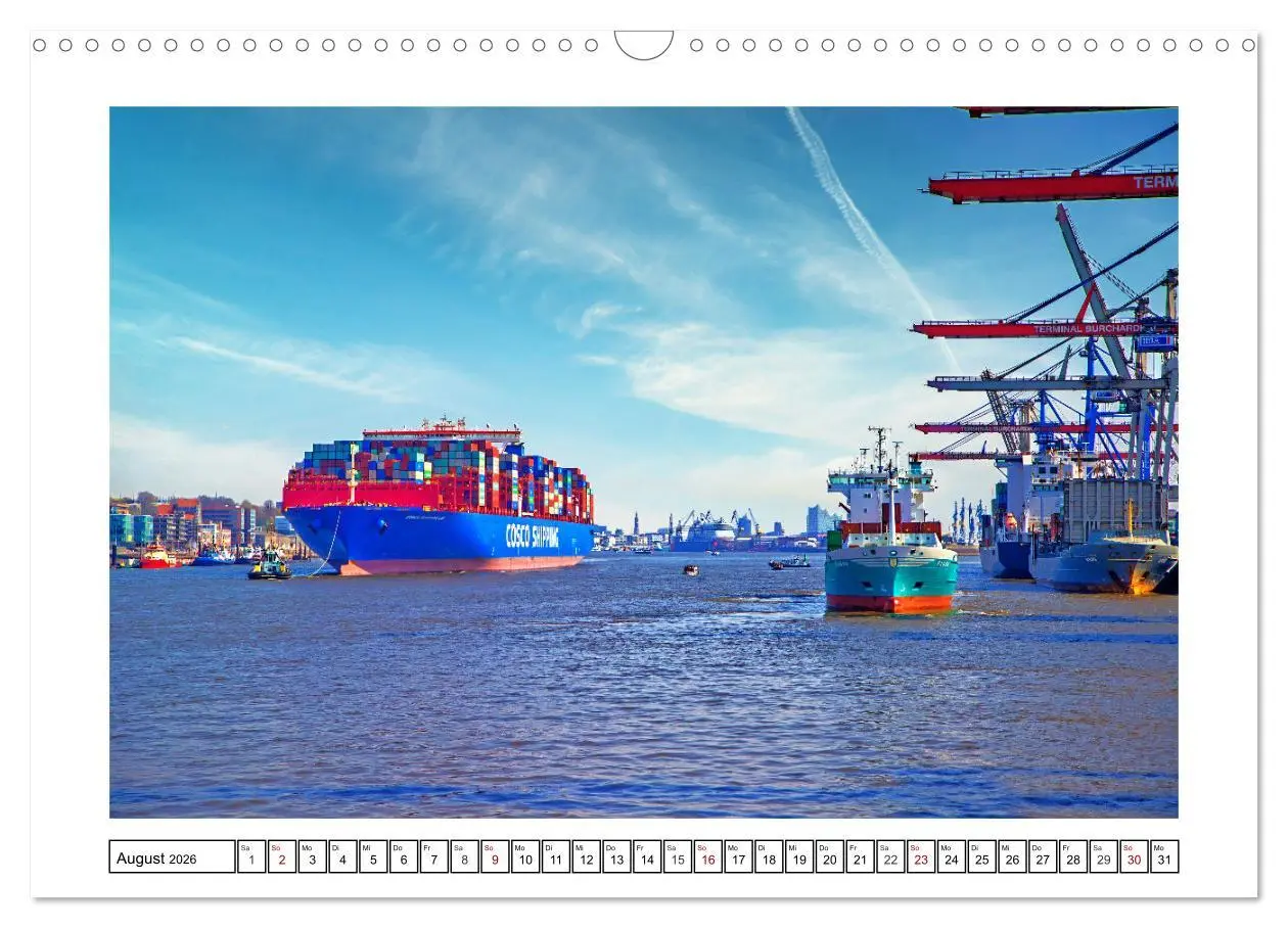 Bild: 9783457914953 | Hamburg sehen, fühlen und lieben (Wandkalender 2026 DIN A3 quer),...