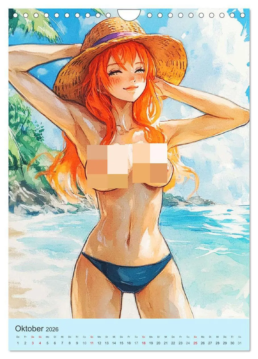 Bild: 9783516244953 | Erotische Manga-Girls. Sinnliche Cartoon-Kunst (Wandkalender 2026...