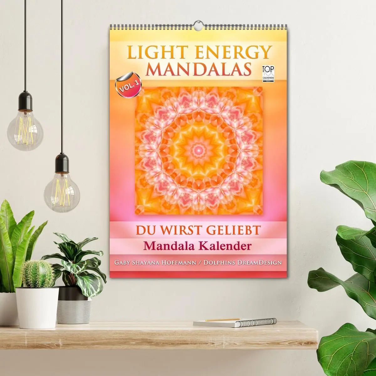 Bild: 9783516484953 | Light Energy Mandalas - Kalender - Vol. 1 (Wandkalender 2026 DIN A2...