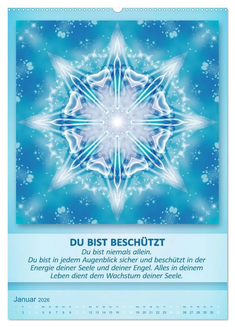 Bild: 9783516484953 | Light Energy Mandalas - Kalender - Vol. 1 (Wandkalender 2026 DIN A2...