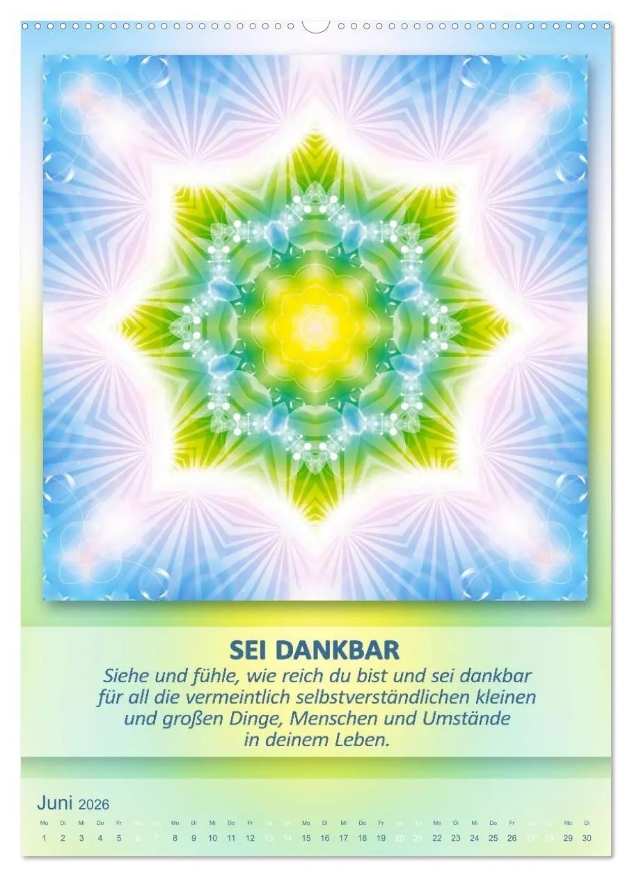 Bild: 9783516484953 | Light Energy Mandalas - Kalender - Vol. 1 (Wandkalender 2026 DIN A2...