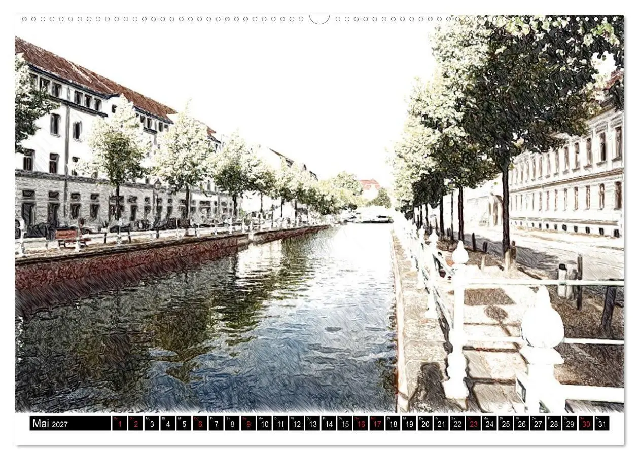 Bild: 9783594154953 | Potsdam Kalender (Wandkalender 2027 DIN A2 quer), CALVENDO...