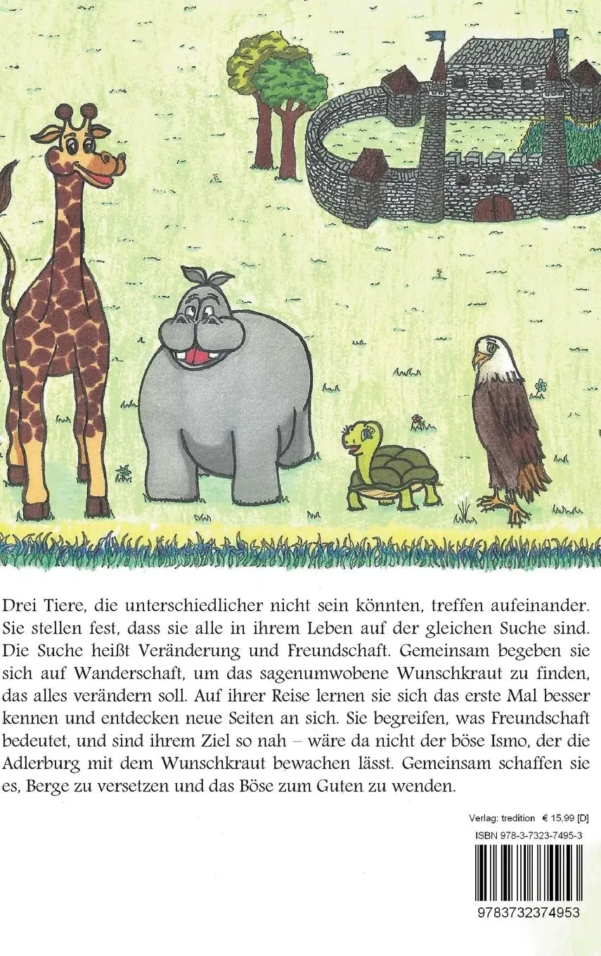 Rückseite: 9783732374953 | Mirelle und ihre Freunde | auf der Suche nach dem Wunschkraut | Buch
