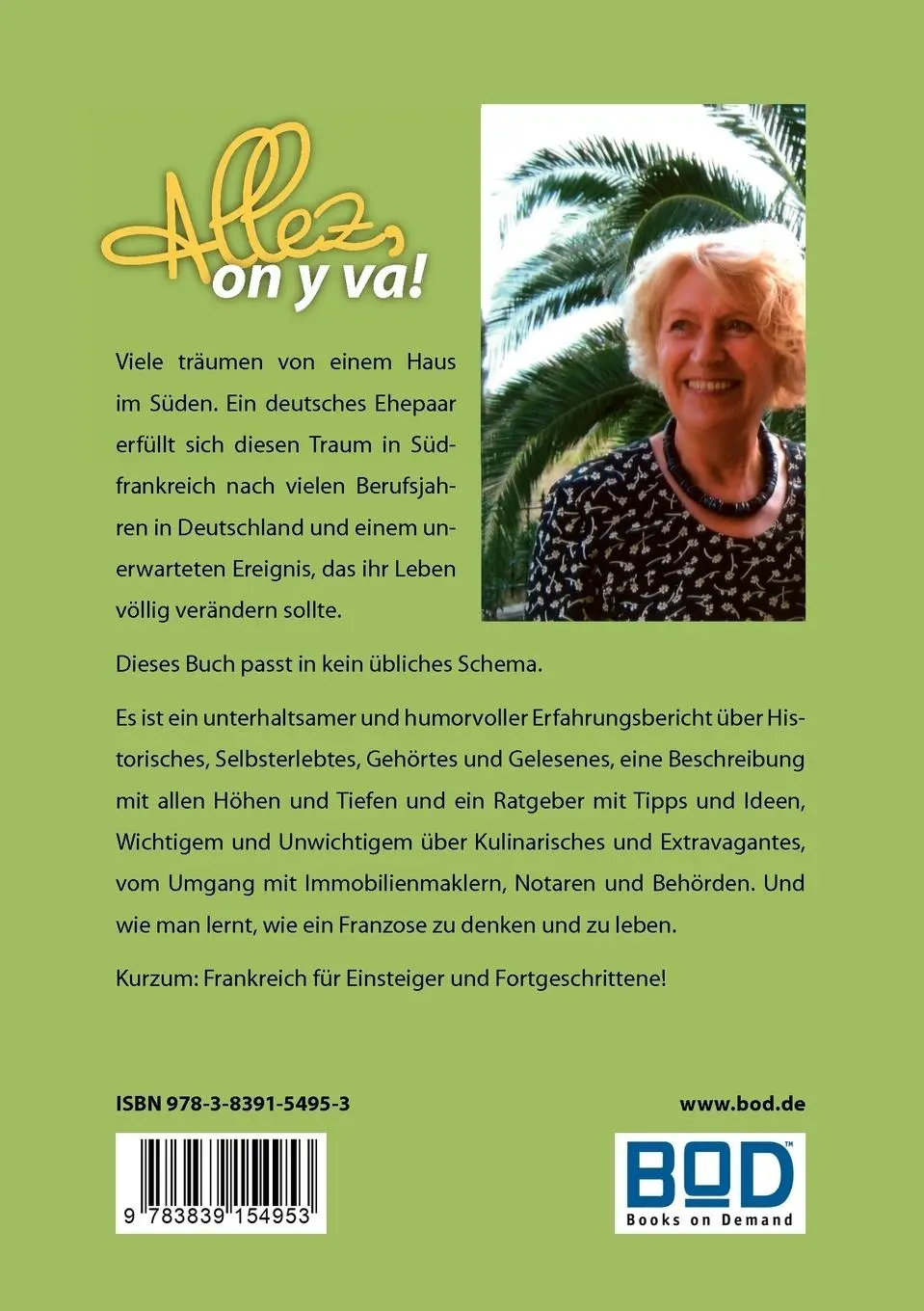Rückseite: 9783839154953 | Allez, on y va! | Mein langer Weg nach Südfrankreich | Poweleit | Buch