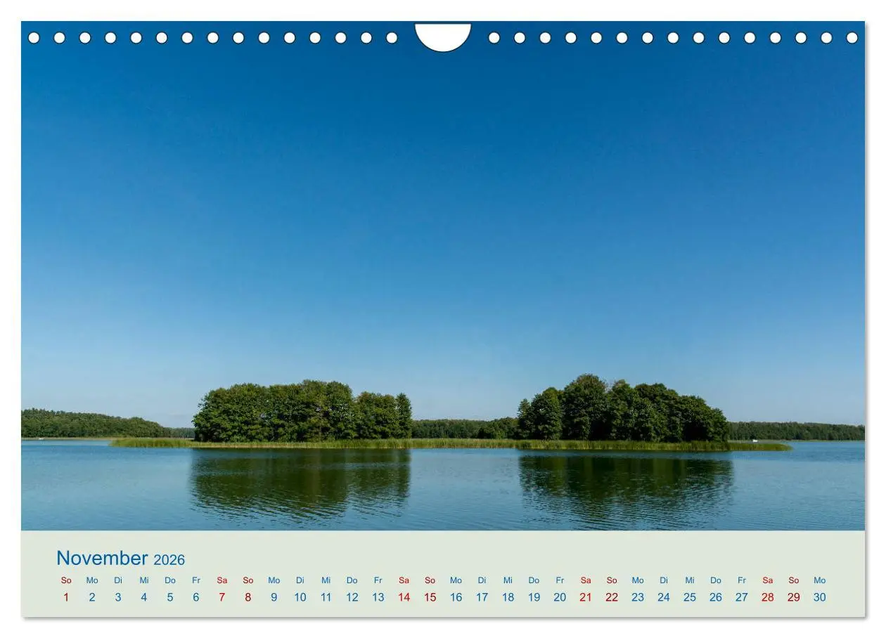 Bild: 9783457735053 | Wunderschönes Masuren (Wandkalender 2026 DIN A4 quer), CALVENDO...