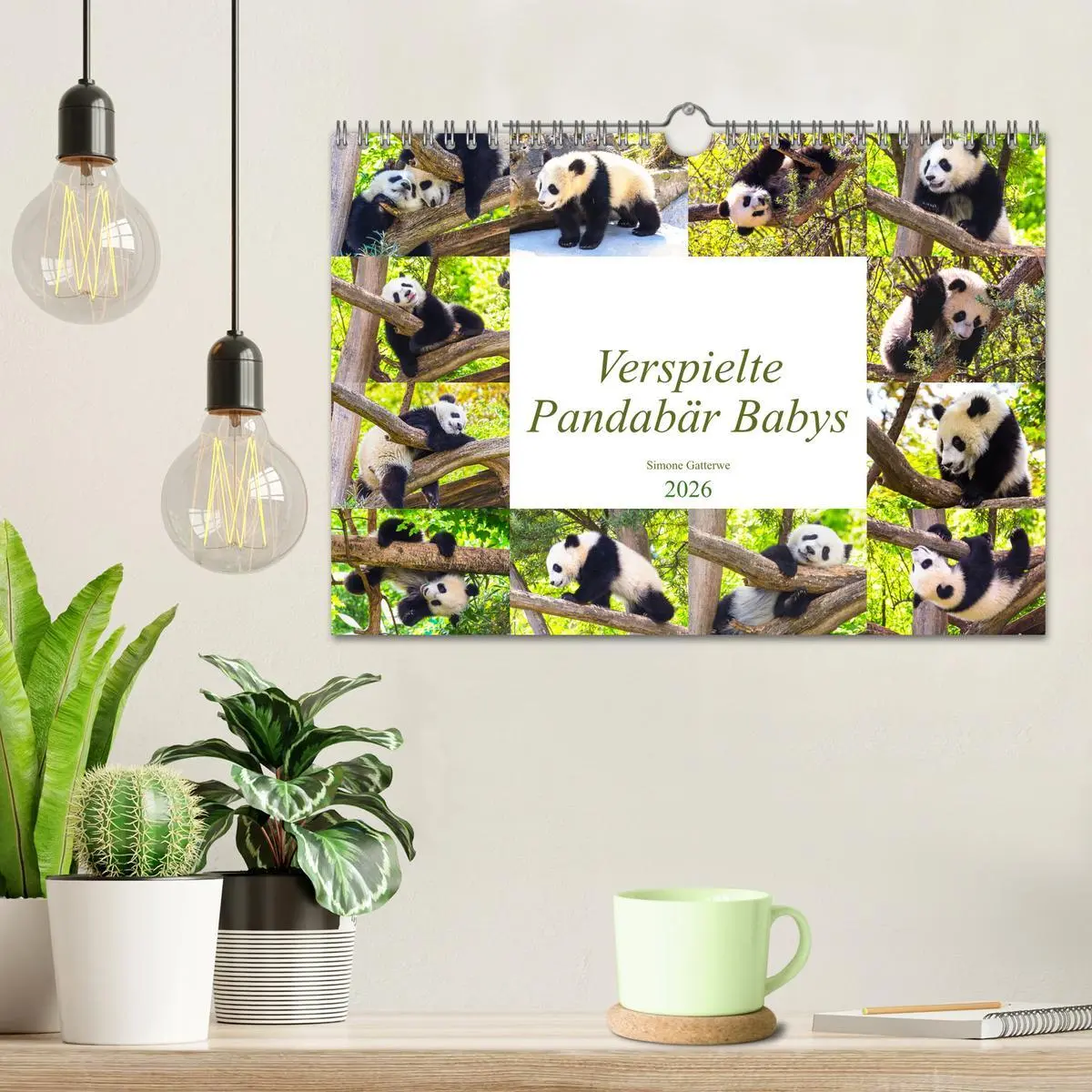 Bild: 9783457805053 | Pandabär Babys (Wandkalender 2026 DIN A4 quer), CALVENDO...