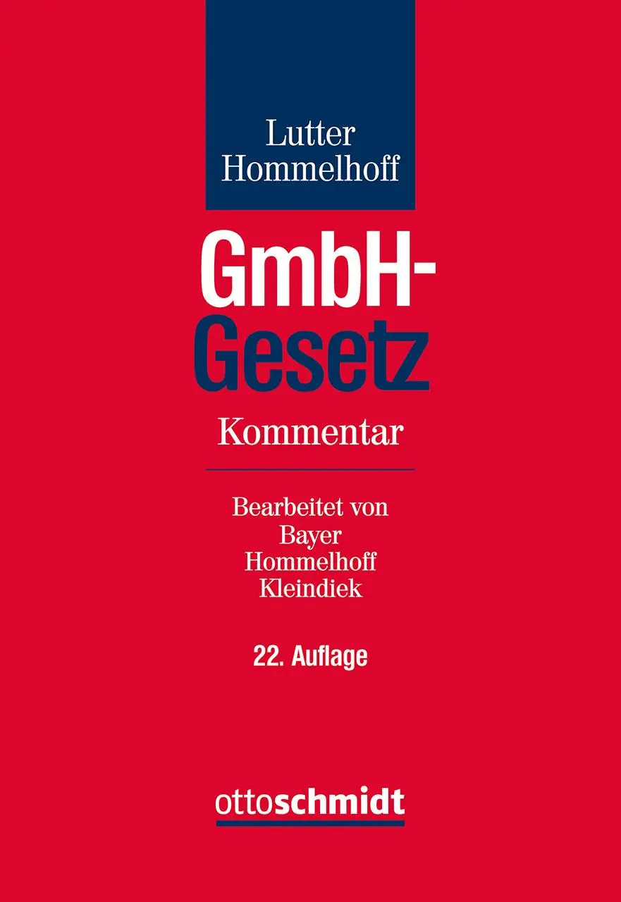 Cover: 9783504325053 | GmbH-Gesetz | Walter Bayer (u. a.) | Buch | 2220 S. | Deutsch | 2026
